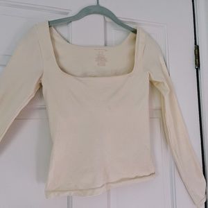 Free People Basic White shirt